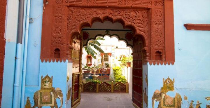 Krishna Prakash Heritage Haveli Jodhpur  Eksteriør bilde